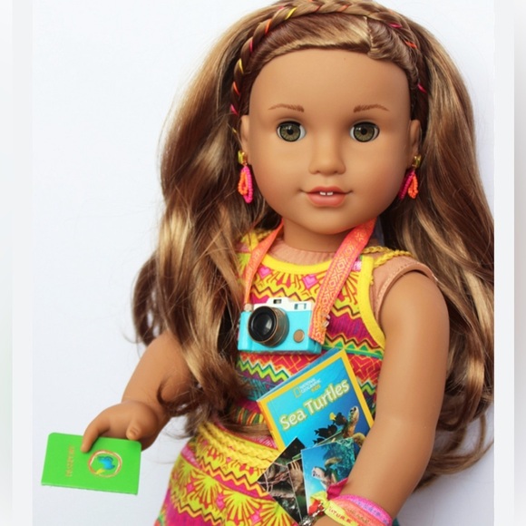 American Girl Doll Leah Accessories Set of‎ 3 - Picture 3 of 7